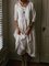 Plus Size Maxi Solid 3/4 Sleeve Dress