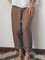 Women Casual Linen Paneled Bottoms