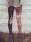 Tribal Printed Retro Leggings Stretchy Plus Size Pants