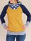 Color-Block Long Sleeve Sweatshirt