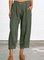 Women Cotton Linen Casual Pants