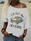 Crew Neck Short Sleeve Cartoon Car Print Casual Top