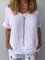 Summer Solid Short Sleeves Casual Tops