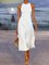 White Cotton Solid Sleeveless Rompers