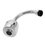 Flexible Rotatable Hose Tap Bend Water-saving Kitchen Stainless Steel Faucet Universal Hose Tap Aerator Faucet Nozzle Filter