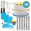 106 Piece Cake Turntable Cake Decorating Spout Non-slip Turntable TPU Decorating Bag
