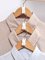 6Pcs Clothes Hanger Connection Hooks 5.5*2CM Multi-purpose White Mini PP Extension Hook Clothing Rack Space-saving