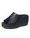 Peep Toe Muffin Wedge Sandals