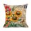 Vintage Backrest Pillow Cover