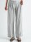 Plus Size Vintage Plain Cotton-Blend Casual Pants