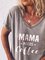 Khaki Cotton-Blend Short Sleeve Floral-Print Shirts & Tops