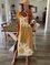 Women's Dress Casual Daisy Folwers Printed Dress