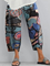 Printed Holiday Pants