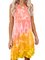 Tie-Dye Sleeveless Cotton-Blend Mini Dresses