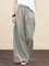 Wide-leg Cotton Trousers