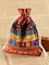 Handmade Vintage Boho Printed Jewelry Packaging Storage Drawstring Small Bag