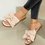 Summer Leather Slippers
