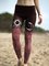 Women Stretch Legging Printed Pant