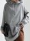 Gray Shift Long Sleeve Sweatshirt
