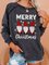 Deep Gray Cotton-Blend Long Sleeve Shirts & Tops