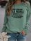 Long Sleeve Casual Striped Sweatshirt