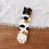 Coral fleecy socks lucky cat claw sleep socks velvet middle tube lady's socks