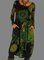 Crew Neck Cotton-Blend Casual Dresses