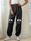 Casual Shift Floral-Print Pants