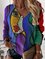 V Neck People Long Sleeve Shirts & Tops
