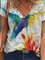 Casual Shift Short Sleeve Shirts & Tops