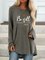 Round Neck Long Sleeve Top