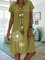 A-Line Floral Boho V Neck Dresses