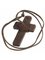 Vintage Wood Cross Necklaces