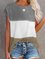 Color-Block Shift Sleeveless Shirts & Tops