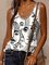 Sleeveless Casual Cotton-Blend Shirts & Tops