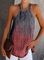 Plus size Boho Sleeveless Shirts & Tops