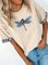 Crew Neck Short Sleeve Printed Shirts & Tops