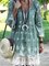 3/4 Sleeve Lace Casual Dresses