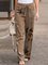 Cotton Printed Leaves Pants