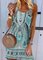 Sleeveless A-Line Tribal Dresses