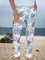 Cotton-Blend Casual Pants