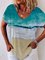 Casual V Neck Short Sleeve Shirts & Tops