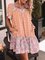 Short Sleeve Pockets Holiday Shift Dresses