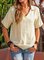 Casual Cotton Shawl Collar Shirts & Tops