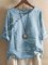Crew Neck Half Sleeve Plants Shirts & Tops