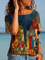 Short Sleeve Vintage Cotton-Blend Shirts & Tops