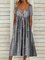 V Neck Short Sleeve Dresses