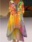 Printed vintage holiday loose dress