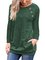 Casual Buttoned Jersey Long Sleeve Shirts & Tops
