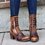 Rider boots Martens boots with strappy heels for women